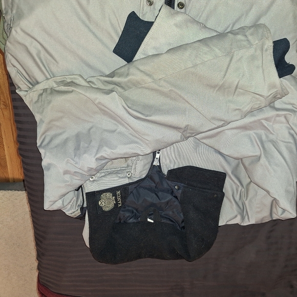 Grey KANUK winter jacket - size large in men - Picture 4 of 4